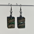 Ohrringe Beton Epoxidharz – Schmuck Unikat – Riality Art & Design